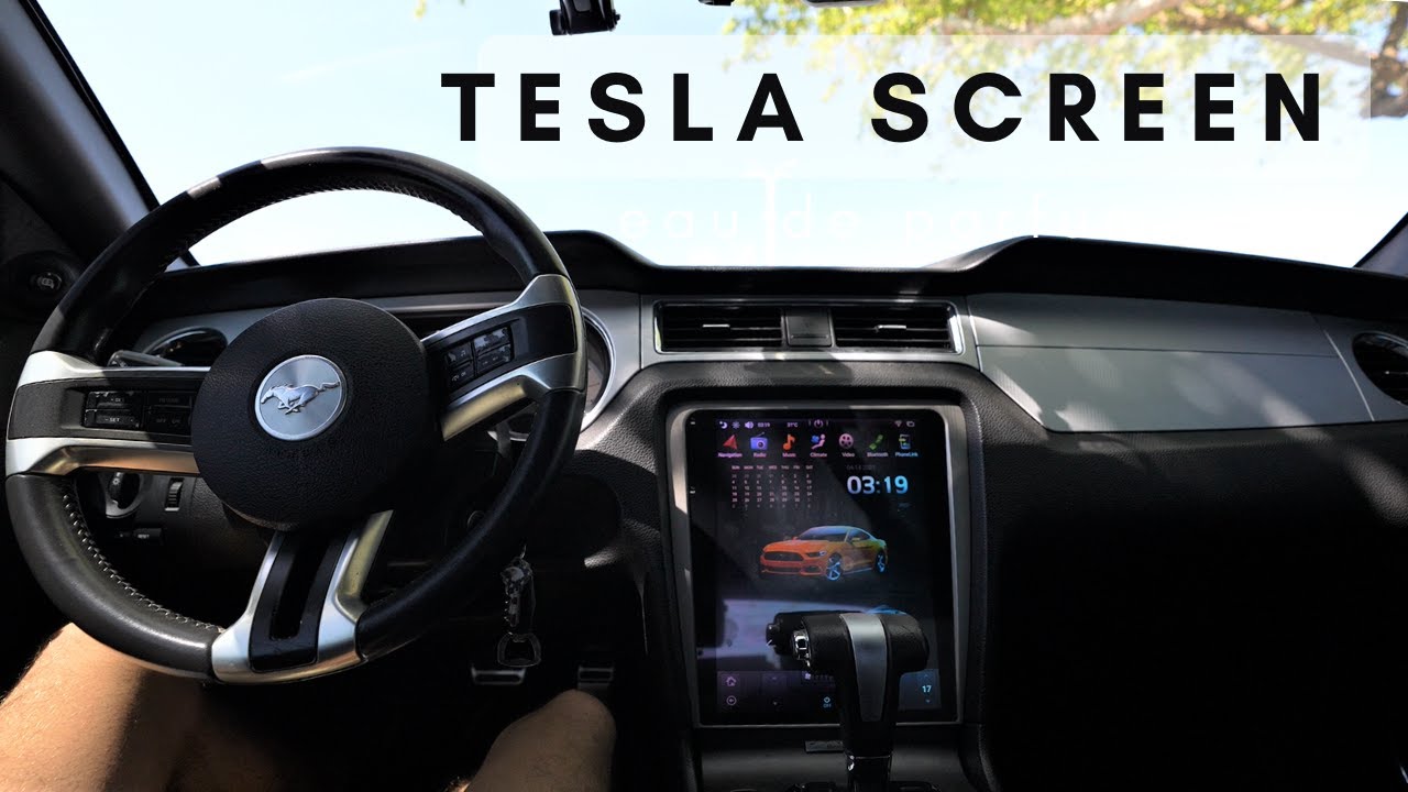 Mustang Tesla Screen