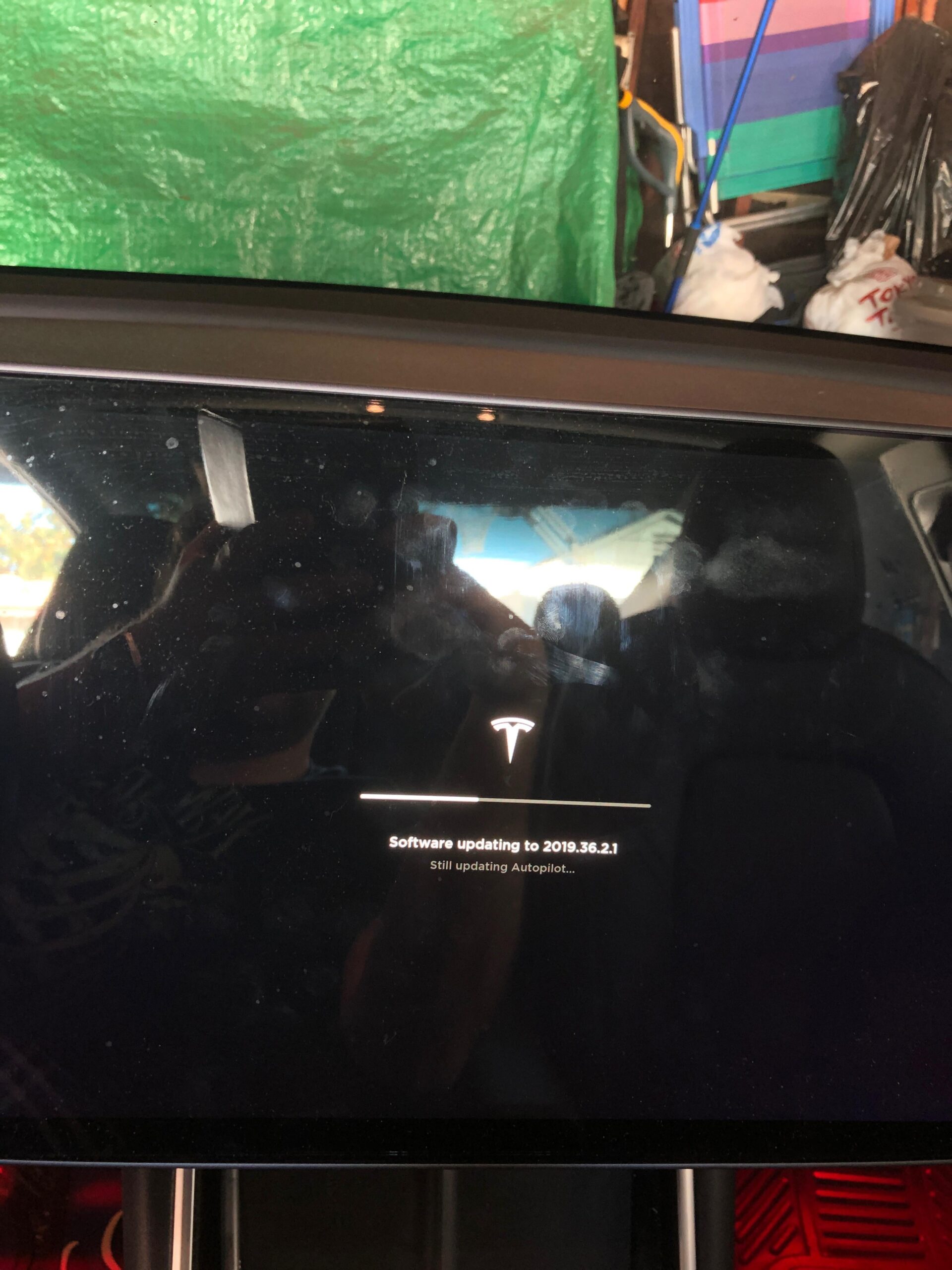 Tesla Software Update Stuck